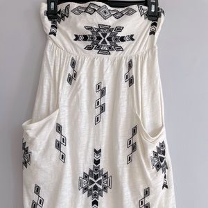 Express boho strapless sundress